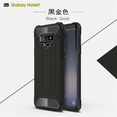 

Fivice Samsung Galaxy Note 9 case Luxury Silicone Diamond Armor PC Hard Shell Phone Case