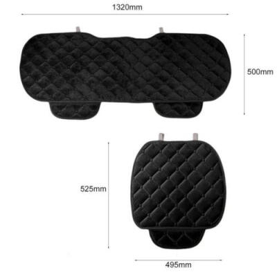 

3PCSSet Car Seat Cushion Front Back Seat Covers Auto Vehicles Chair Pad Mat