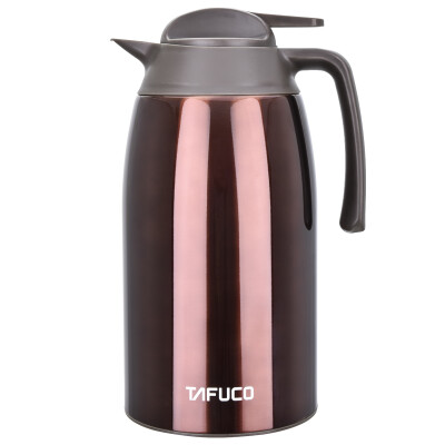 

Taifu high TAFUCO insulation pot thermos bottle warm pot household office thermos bottle hot water bottle open bottle 21L T-1302 bright coffee color