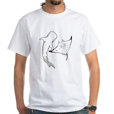 

CafePress - Whale Shark T-Shirt - 100 Cotton T-Shirt White