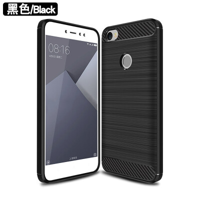 

Fivice XIAOMI Redmi 5A pro case Brushed carbon fiber silicone anti-fall soft shell phone case