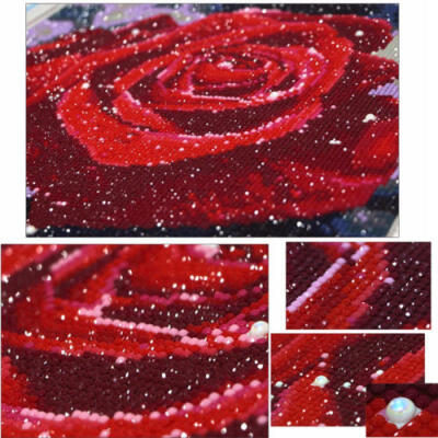 

5D DIY Diamond Painting Flower Plants Embroidery Cross Stitch Art Hanging Decor