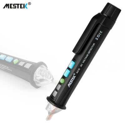 

MESTEK Intelligent Non-contact AC Voltage Tester Pen Shaped Detector with Sound&Light Alarm