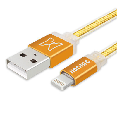 

Золотой (Цзиньдин) JD-P012 iphone6s 5s Apple, кабель для зарядки линии передачи данных 6 плюс USB ipad4 быстрого заряда линии передачи (2 метра зеленый)