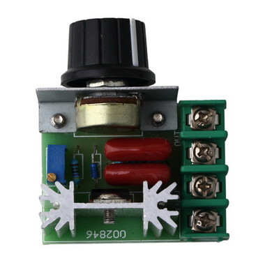 

220V 2000W регулятор скорости SCR регулятор напряжения Затемняющий диммеры Термостат