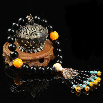 

1pcs Car Hanging Accessories Car ornament Decoration Automobile Gear Stalls Beads Ornament best gift Chinese Style Auto Pendant