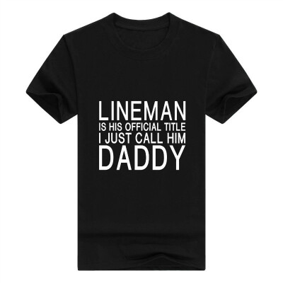 

Baby Gifts For All Lineman Official Title I Call him Daddy Bodysuit