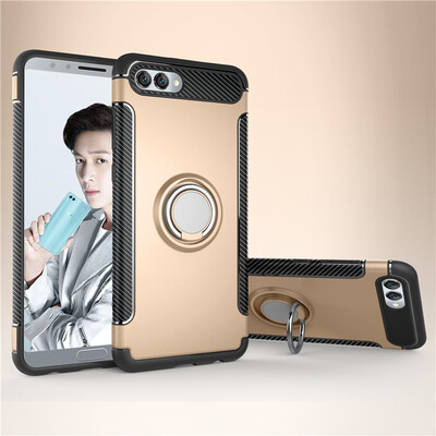 

Fivice Huawei nova 2S case PC metal ring shell magnetic car bracket TPU phone case