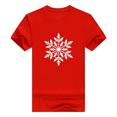

Winter Snowflake Snowy White Christmas Short Sleeve Mens T-Shirt