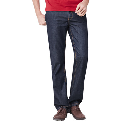 

Fu Shen Virtue washed straight casual jeans male pants 00XC301BM possession blue 84