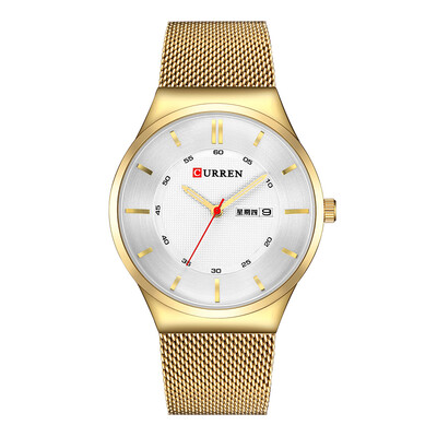 

CURREN 8311 Men Watch Quartz Brand Watch Wristwatch Calendar Time Display Stainless Steel Watch
