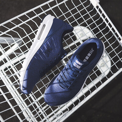 

361 degrees mens shoes retro leather running shoes casual warm shock absorbing shoes 67182218-2 Equatorial blue 361 degrees white 39