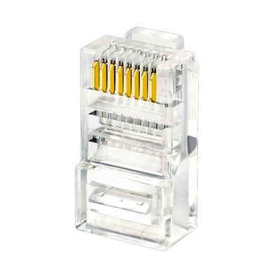 

ProsKit Network Crystal Head CAT5e 8P8C Super Category 5 Unshielded Crystal Connector CN-5E01