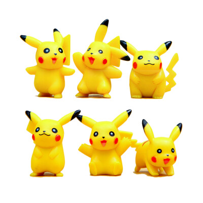 

MyMei 6x Pocket Wizard Pikachu Doll Cake Decor Landscape Window DIY Toy Gift NF