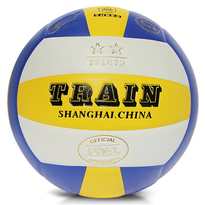 

Locomotive Train TV1872 standard 5 volleyball PU material outdoor use primary&secondary school students teaching&training volleyball