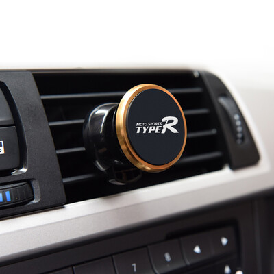 

TYPER Car Mobile Phone Stent TR-120 gold 35 50mm Outlet Multi-function Car Magnetic Phone Creative Magnet Navigation Bracket