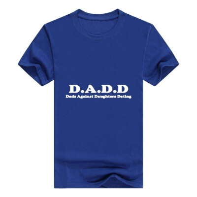 

DADD Dads Against Daughters Dating Funny T-Shirt Basic Cotton