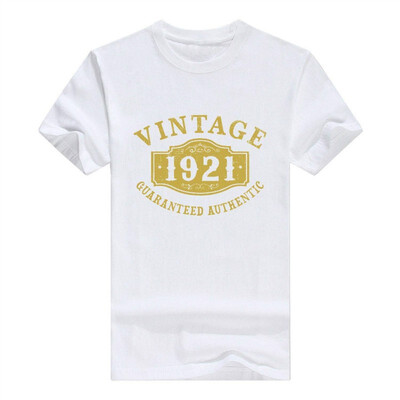 

1921 Authentic 97 Years Old 97th B-Day Birthday Gift Mens T-Shirt