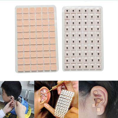 

MyMei 600 Pcs Disposable Ear Press Seeds Acupuncture Vaccaria Plaster Bean Massage