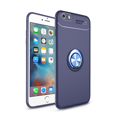 

Fivice iphone 6 case TPU metal ring shell magnetic bracket soft shell