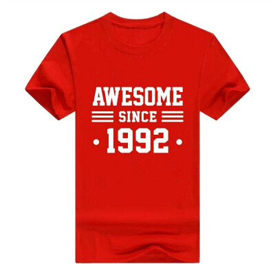 

26th Birthday Gift idea Awesome Since 1992 26 Year Old Shirt