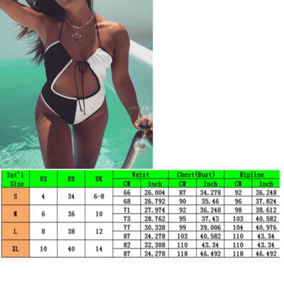 

Women Push-up Padded Bra Bandage Bikini Set Swimsuit Triangle Swimwear Bathing