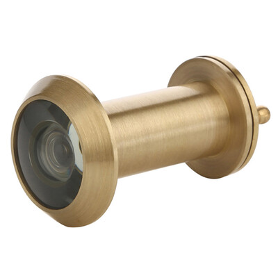 

Yuhuaze Yuhuaze full copper optical wide-angle cat&39s eye high-definition lens door door mirror with lid diameter 14 door thickness 45-85mm