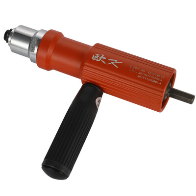 

Electric Rivet Nut Machine Riveting Tool Cordless Riveting Drill Adapter Riveter Insert Nut Tools Suitable for 32-48mm Rivets In