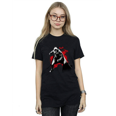 

DC Comics Womens Batman Arkham Knight from Dark Boyfriend Fit T-Shirt