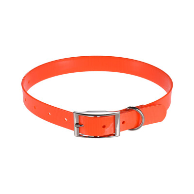 

SSC002TY TPU Dog Collar Adjustable Durable Waterproof Pet Dog Collar Strap Pure Color