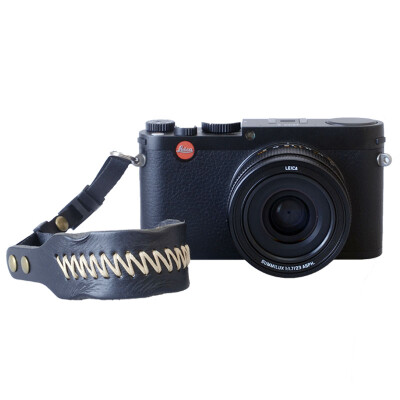 

KYOTSU King wins the camera wrist straps old way to hand-stitched leather camera wrist strap (black