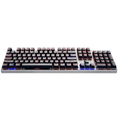 

Raytheon ThundeRobot Black King Kong K70R all-aluminum keypad backlight mechanical keyboard metal black red