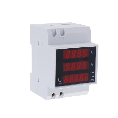 

Multi-functional Digital Din Rail Current Voltage Power Ammeter Voltmeter Display Meter