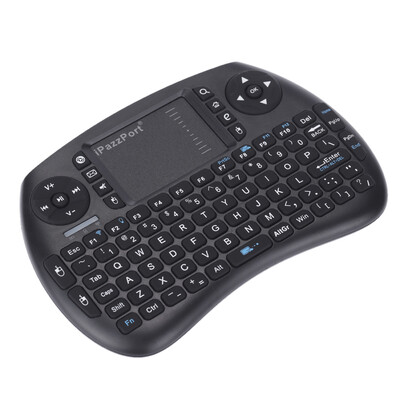 

iPazzPort 24G Mini Wireless QWERTY Keyboard&Mouse Touchpad Combo with Backlit for for Android TV BoxGoogle TV BoxPCPad KP