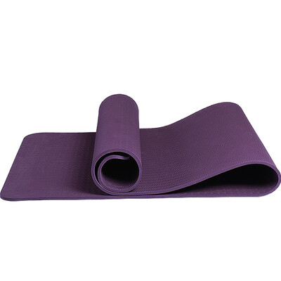 

Yue Yu yuebu YBNYJDTPE0609 6mmTPE environmental yoga mats lengthening non-slip fitness pad to send backpack deep purple lengthened