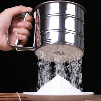 

Hand Stainless Steel Powder Sieve Baking Tools Flour Sifter Spot Kitchenware Kitchen Utensil