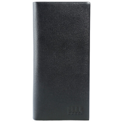 

ELLE HOMME men's first layer of leather short wallet casual thin money wallet new men's leather clip black E675760630