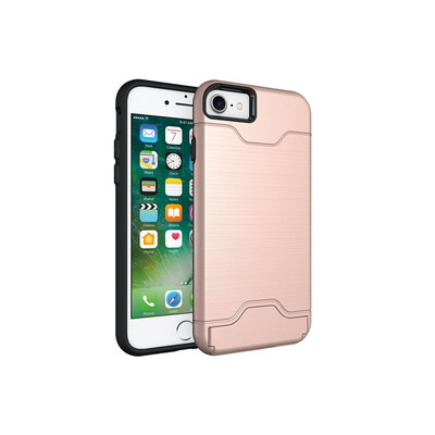 

Fivice iPhone 78 Case TPU all-inclusive anti-drop brushed card with bracket mobile phone case
