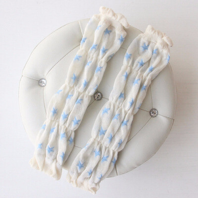 

Outdoor Layered Mesh Leg Warmers