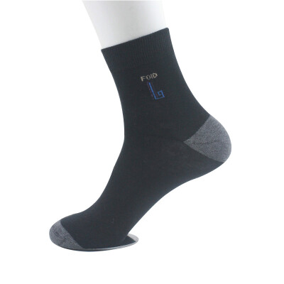 

Jingdong Supermarket] Langsha men and socks combing cotton thin leisure mesh men ship socks 6 double color 26-28