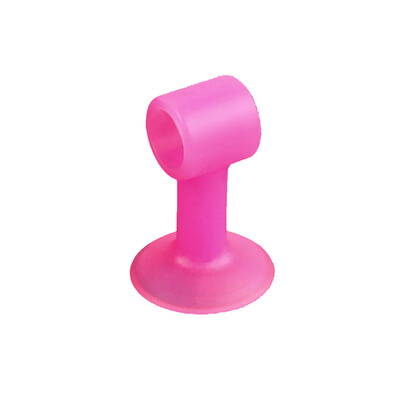 

Self Adhesive Wall Protector Door Handle Crash Pad Bumper Guard Rubber Stopper White&Circular Hole