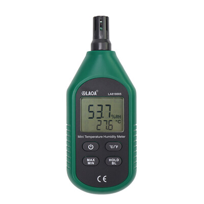

Old A LAOA temperature&humidity meter household temperature hygrometer industrial grade indoor temperature&humidity meter LA818005