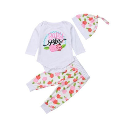 

Toddelr Kids Baby Girls Sister Matching Floral Jumpsuit Romper Dress Outfits Set