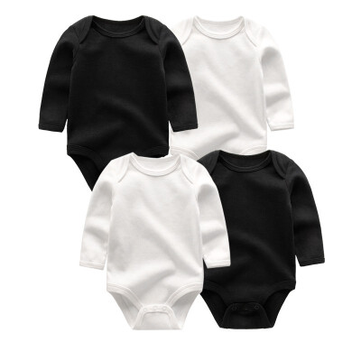 

4PCS Newborn Babywear Clothing Sets Baby Girl Clothes Cotton Rompers One-Pieces Baby Boy Clothes For Babies Bodysuits Unicorn