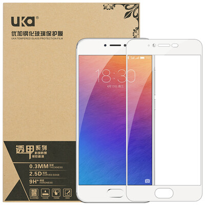 

Meizu PRO6 плюс отличная защита полноэкранной крышки стеклянной пленка / пленка белого телефона