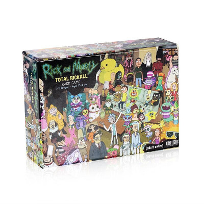 

Rick&Morty Total Rickall Cooperative Card Game Party Play Cards