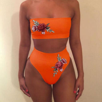 

AU Womens High Waisted Bikini Sets Beach Swimwear Swimsuit Ladies Bathing Suit