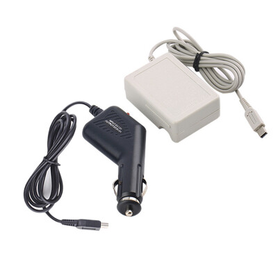 

US Wall Home Travel Charger Adapter + Car Charger for Nintendo NDSi /LL 3DS