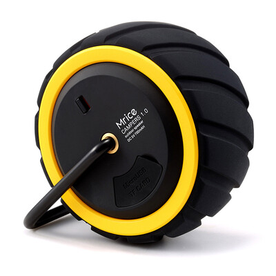 

Rice table Mrice campers 10 mini small Bluetooth speakers wireless phone audio subwoofer outdoor waterproof portable card small tires police yellow