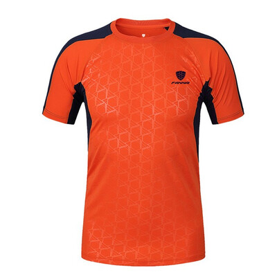 

FANNAI Men Sport T Shirt Quick Dry Tops Tees Printed Shirts Fitness Mens Running Clothes Short sleeve Sports Soccer Sportswear